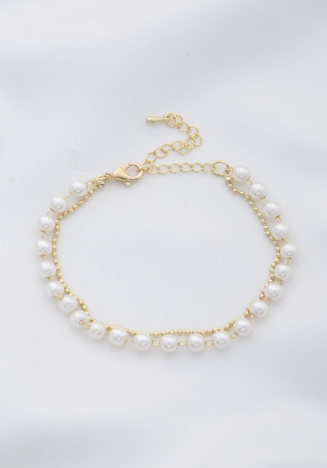 Sodajo pearl bead bracelet